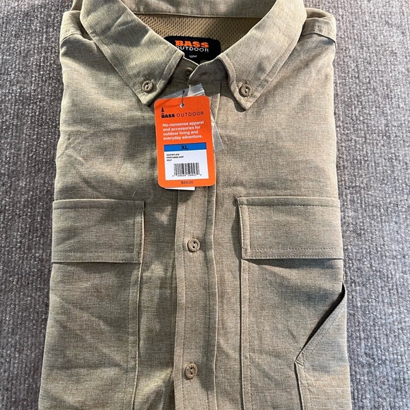 Boss Men's Tan XL long sleeve shirt - Picture 5 of 5